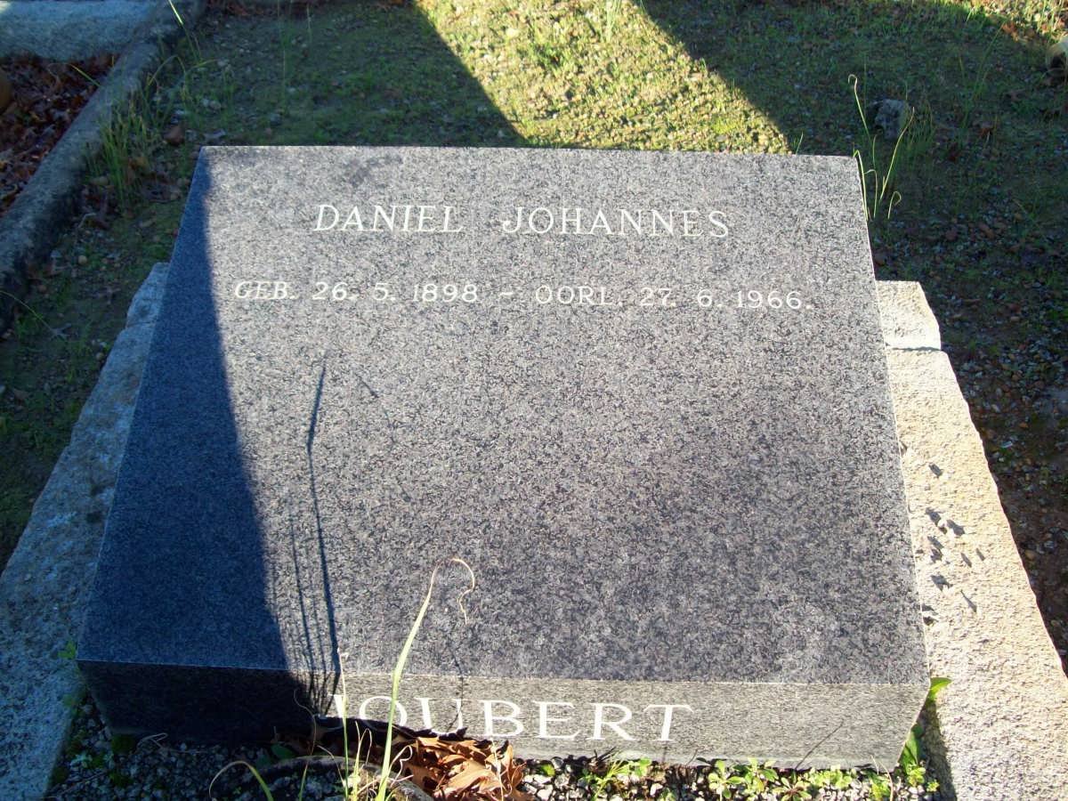 JOUBERT Daniel Johannes 1898-1966