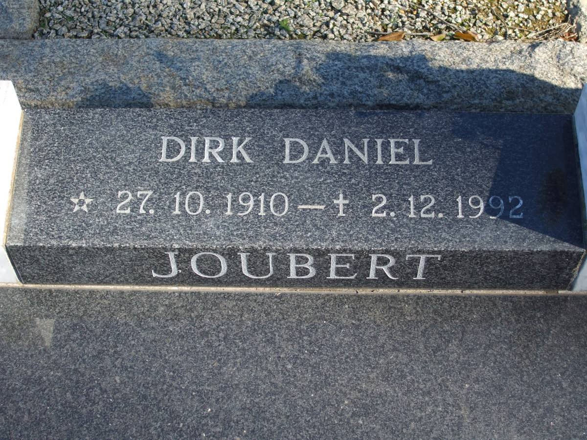 JOUBERT Dirk Daniel 1910-1992