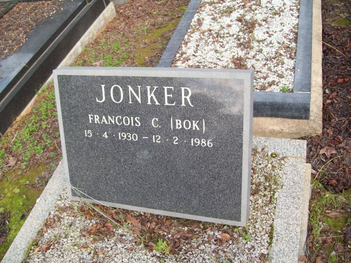 JONKER Francois C. 1930-1986