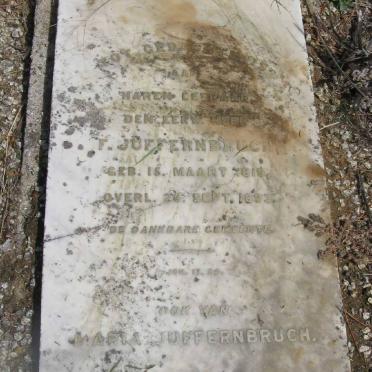 JUFFERNBRUCH F. 1819-1883 &amp; Maria