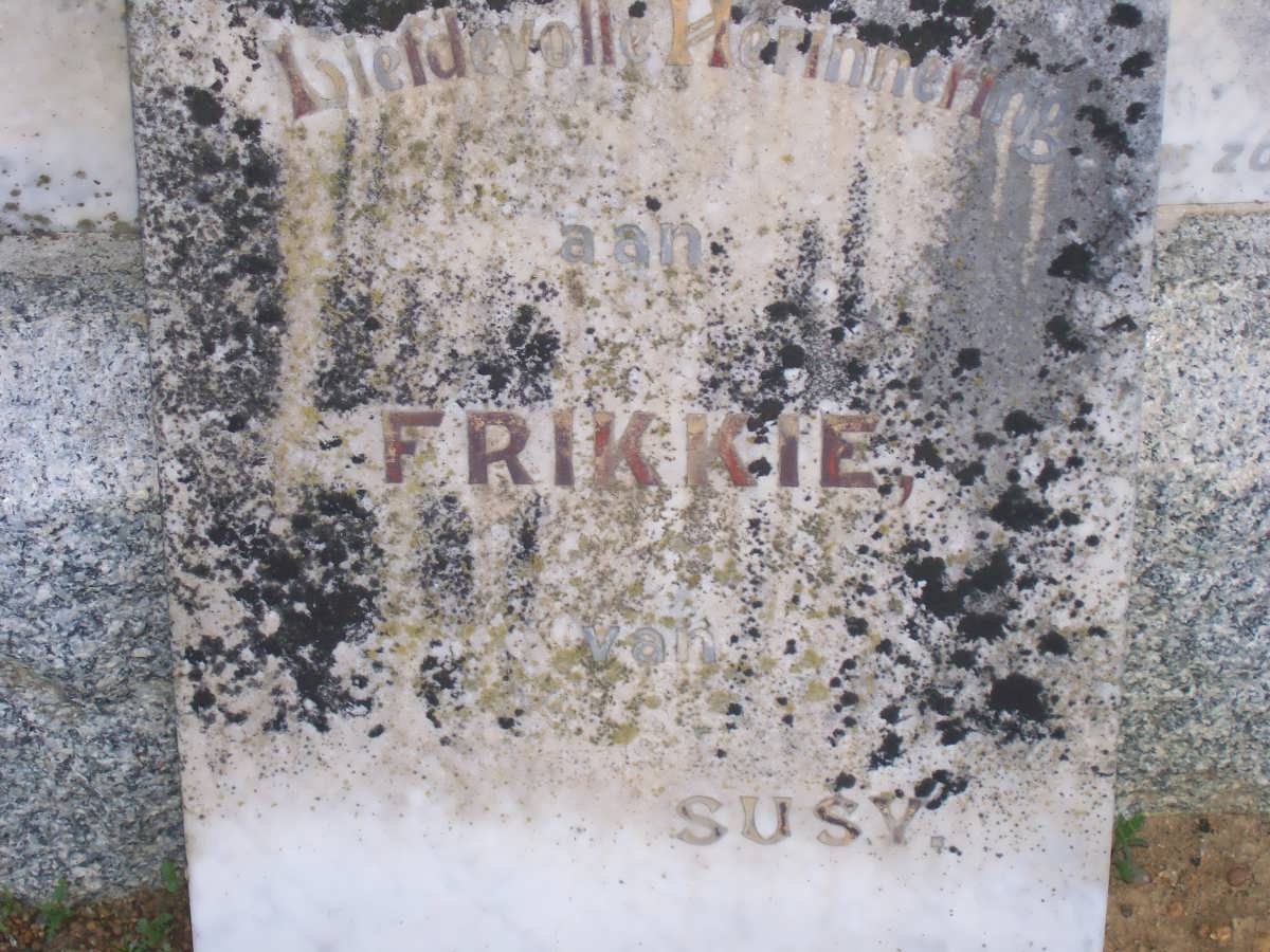 JAGER Frikkie J., de 1896-1919