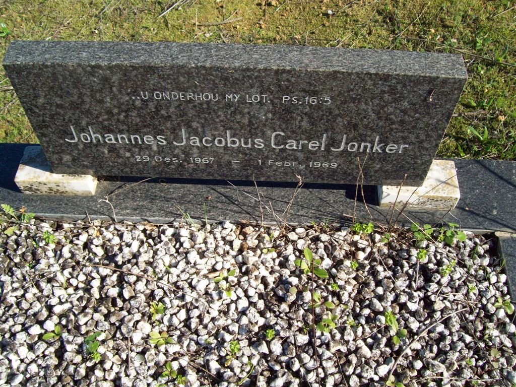 JONKER Johannes Jacobus Carel 1967-1969