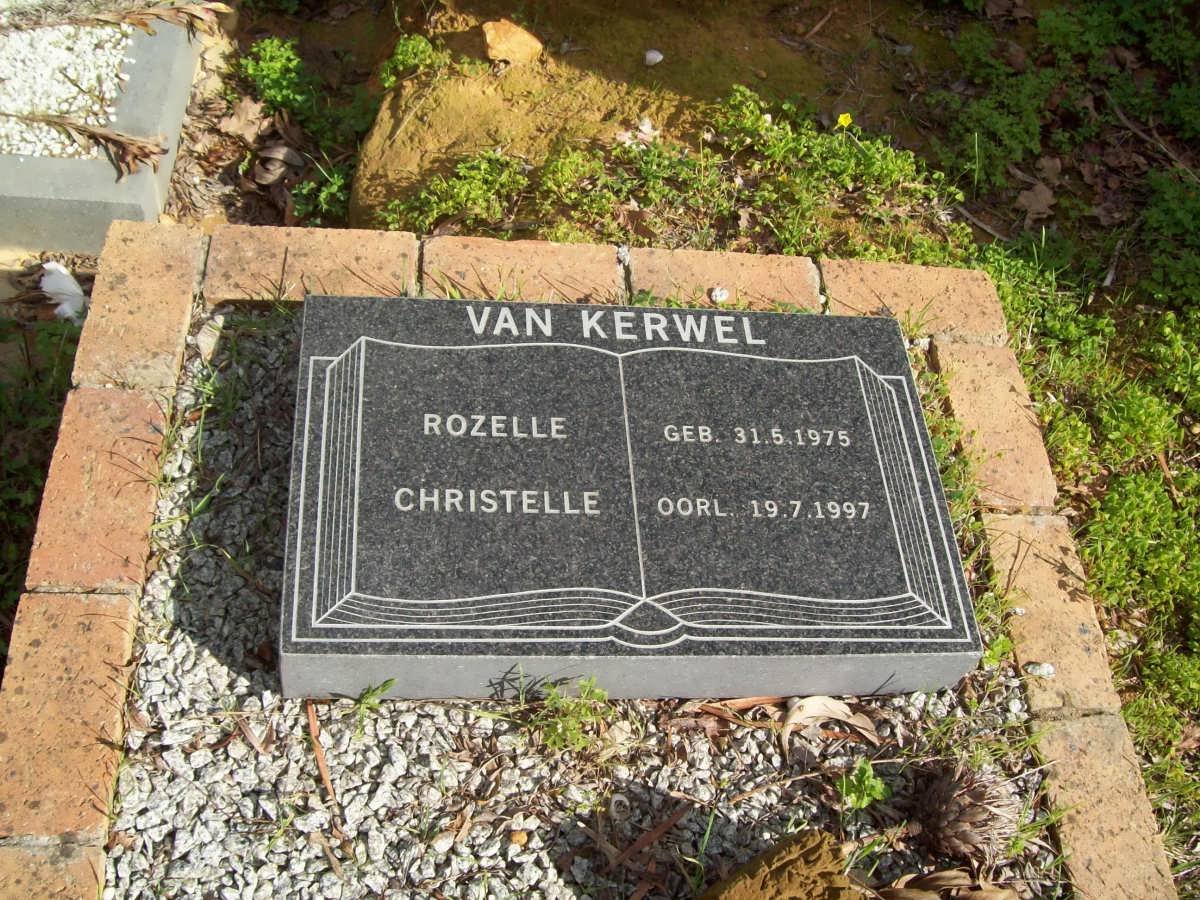 KERWEL Rozelle Christelle, van 1975-1997