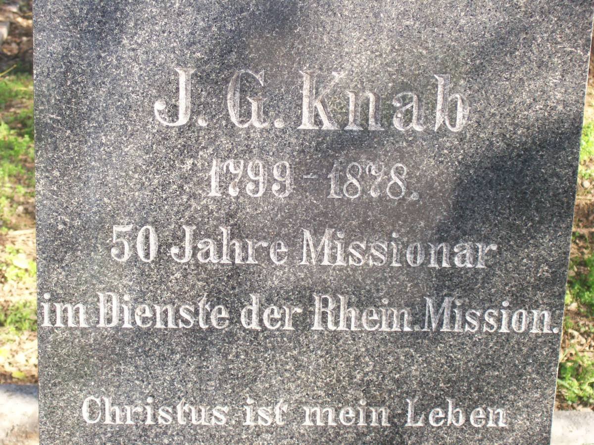 KNAB J.G. 1799-1878