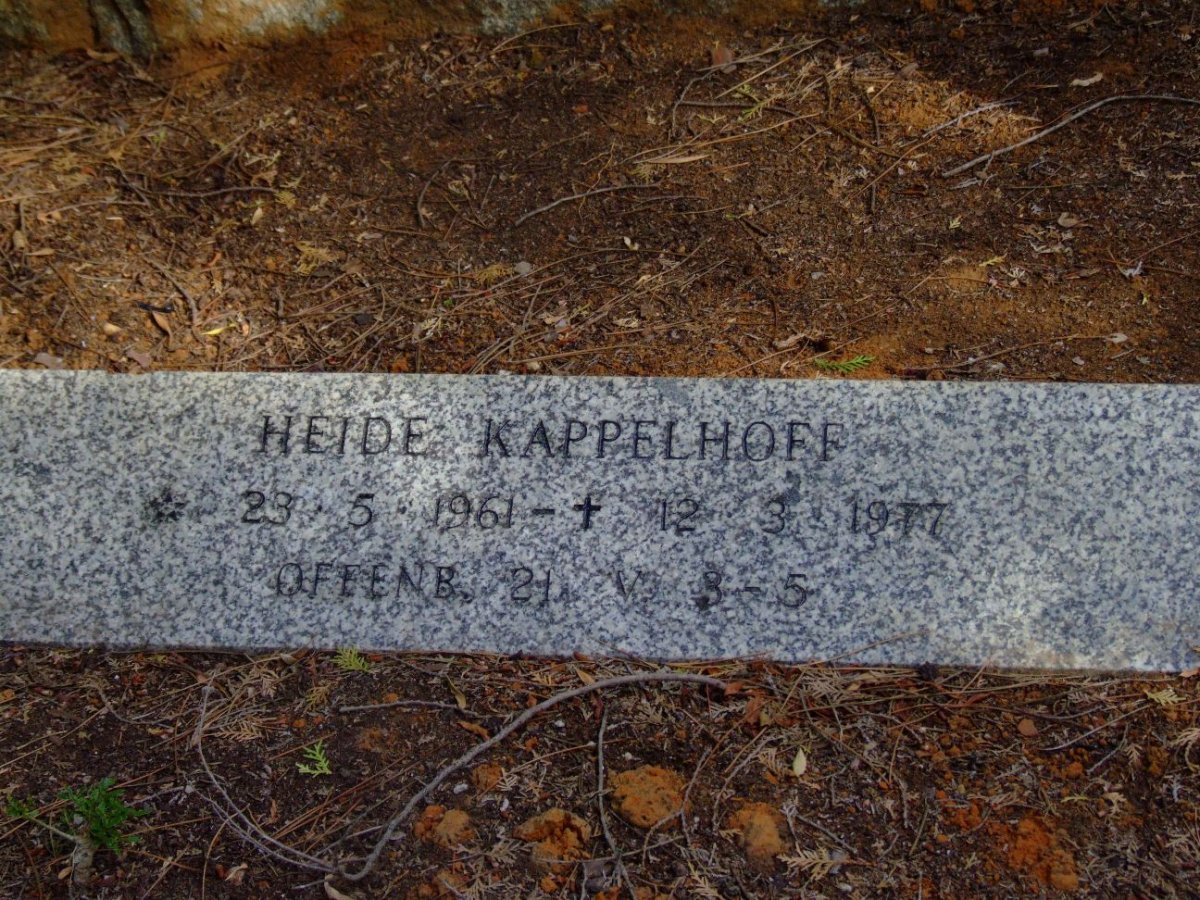 KAPPELHOFF Heide 1961-1977