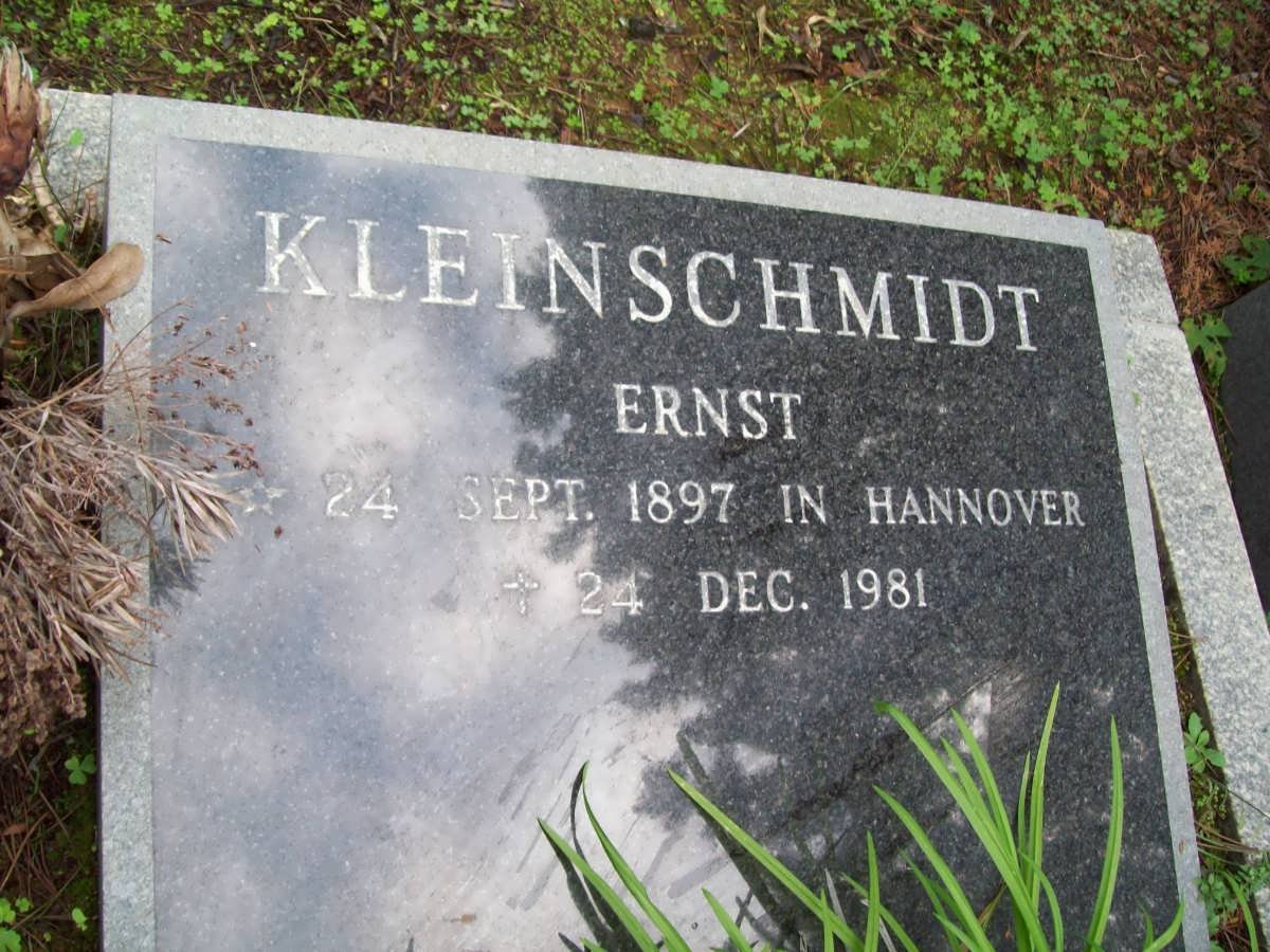 KLEINSCHMIDT Ernst 1897-1981