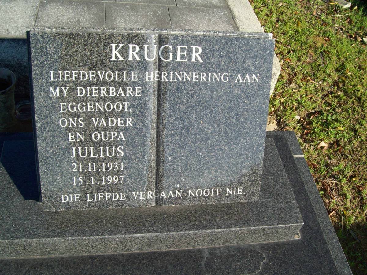 KRUGER Julius 1931-1997
