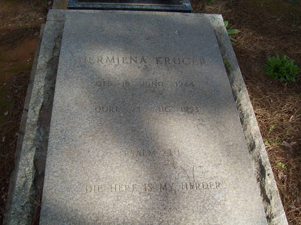 KRUGER Hermiena 1944-1993