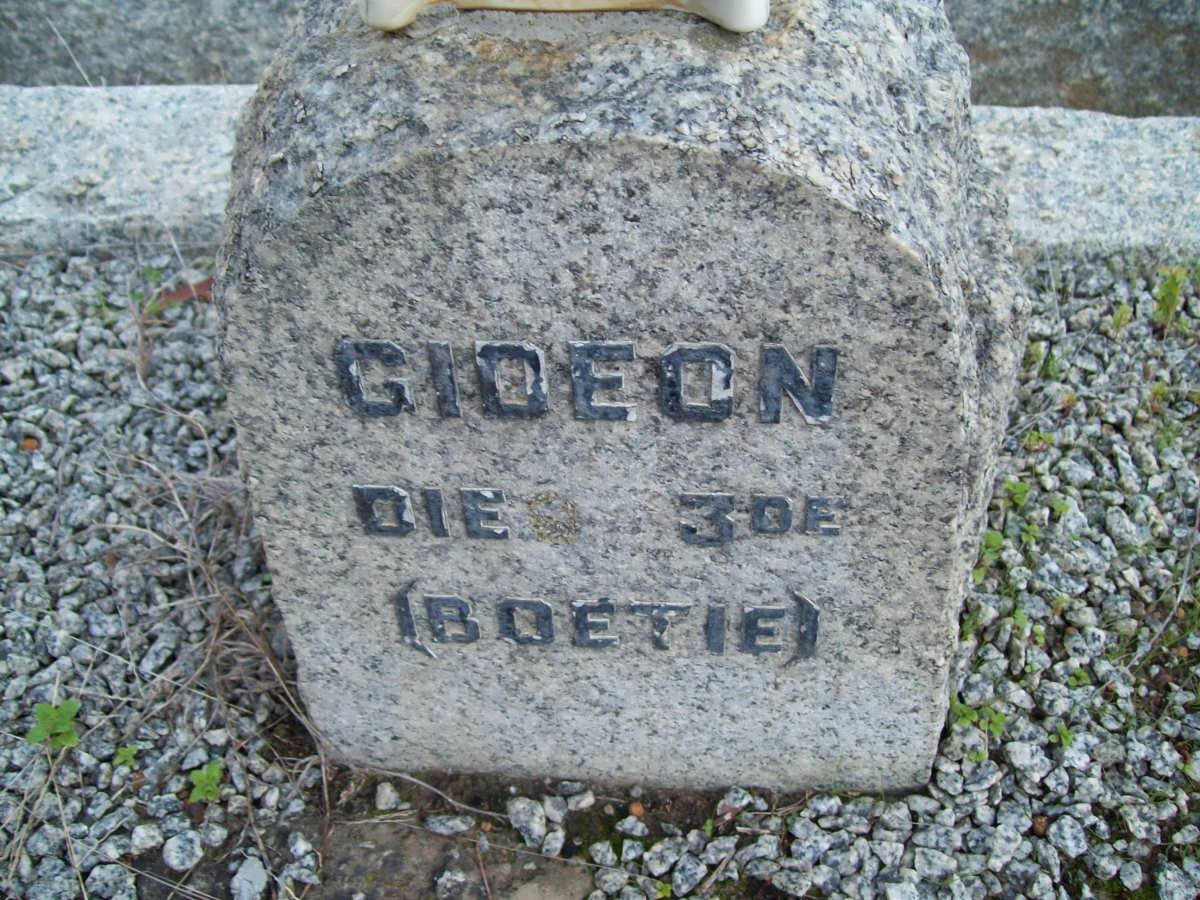 KRIGE Gideon