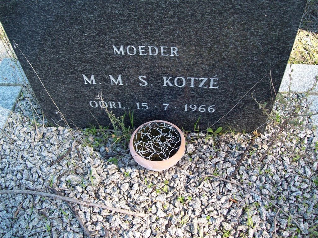 KOTZE M.M.S. -1966