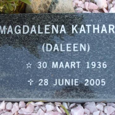 KOCK Magdalena Katharina, de 1936-2005
