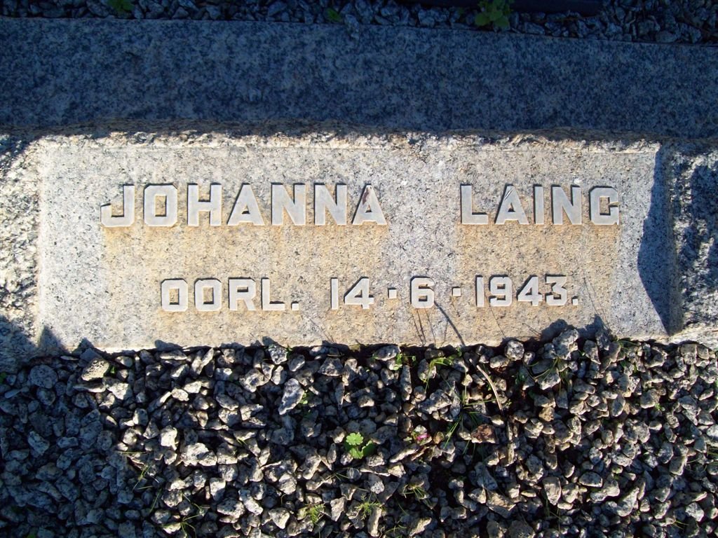 LAING Johanna -1943