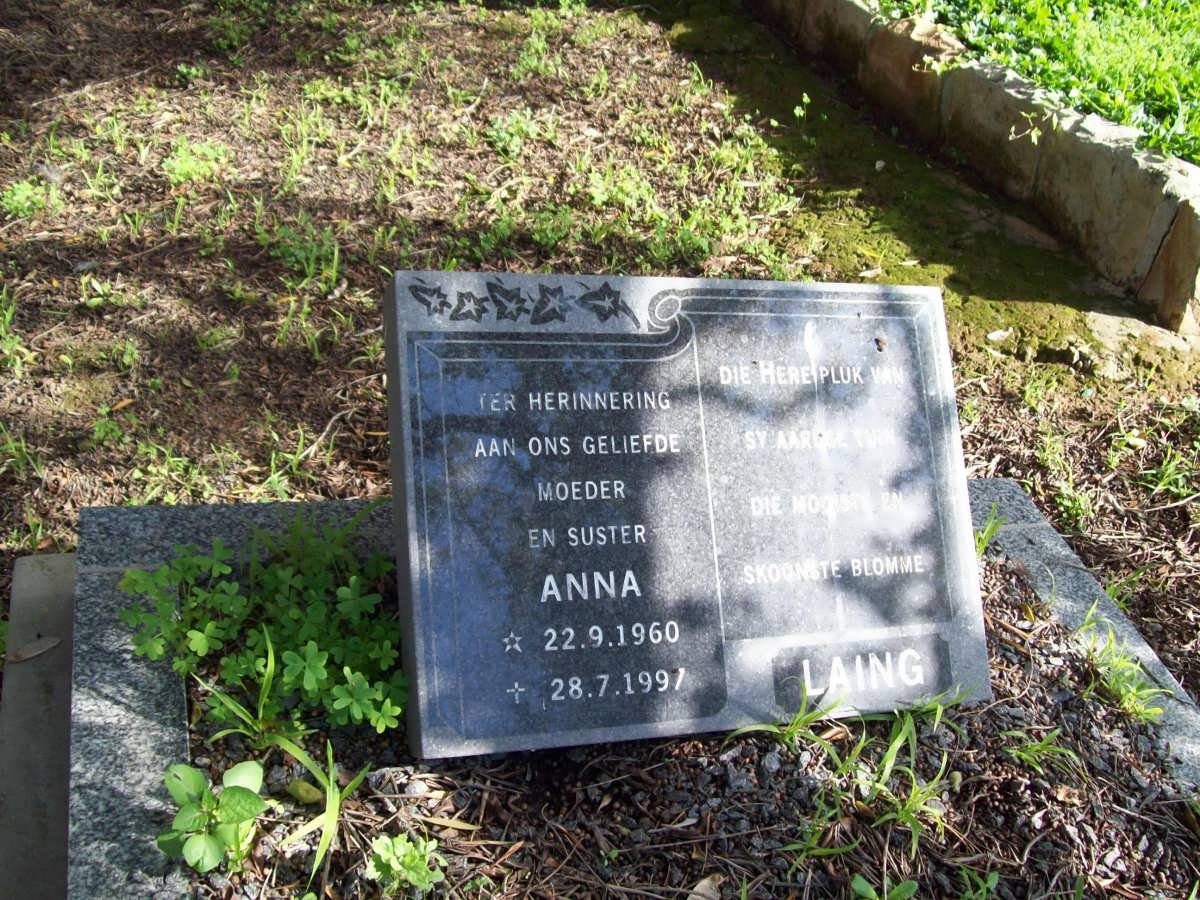 LAING Anna 1960-1997