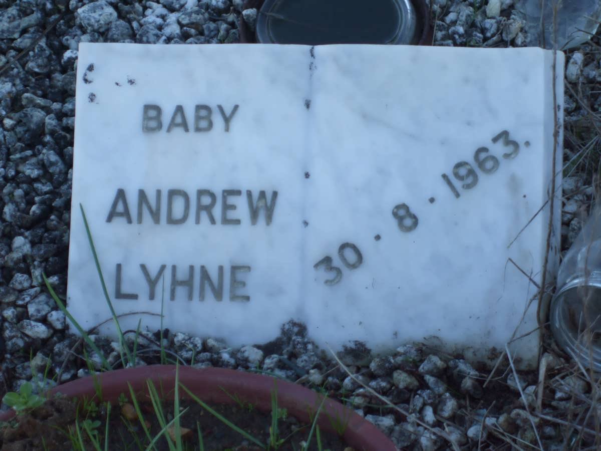 LYHNE Andrew -1963