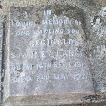 LARKE Reginald Stanley 1912-1921
