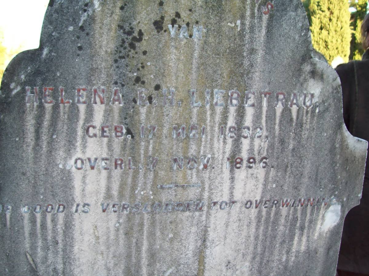 LIEBETRAU Helena L.H. 1832-1896