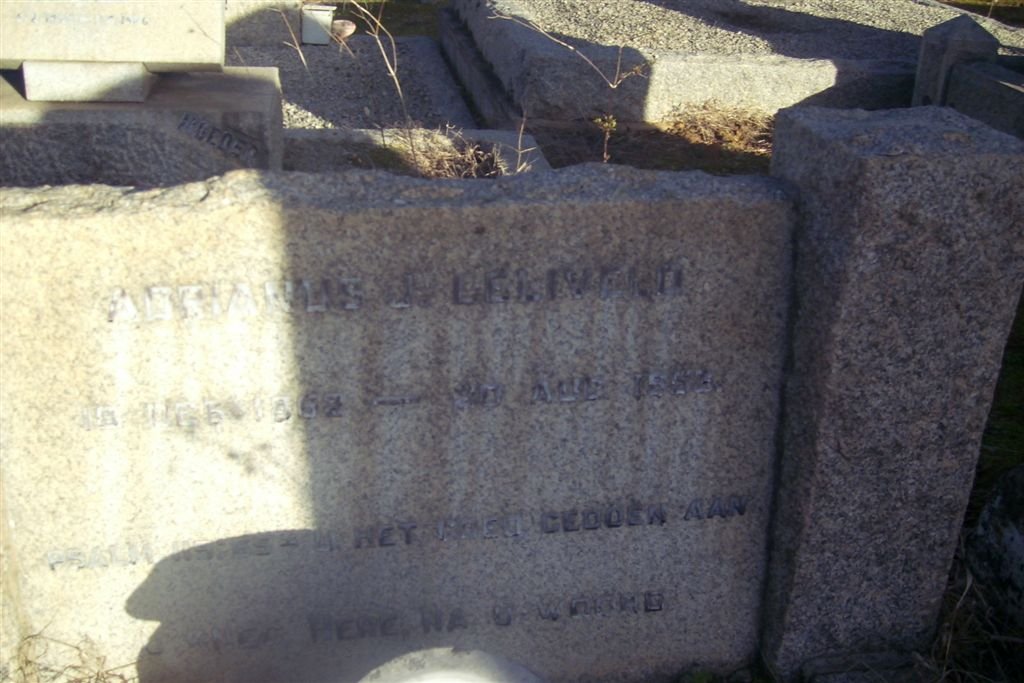 LELIVELD ?.J. 1862-1952
