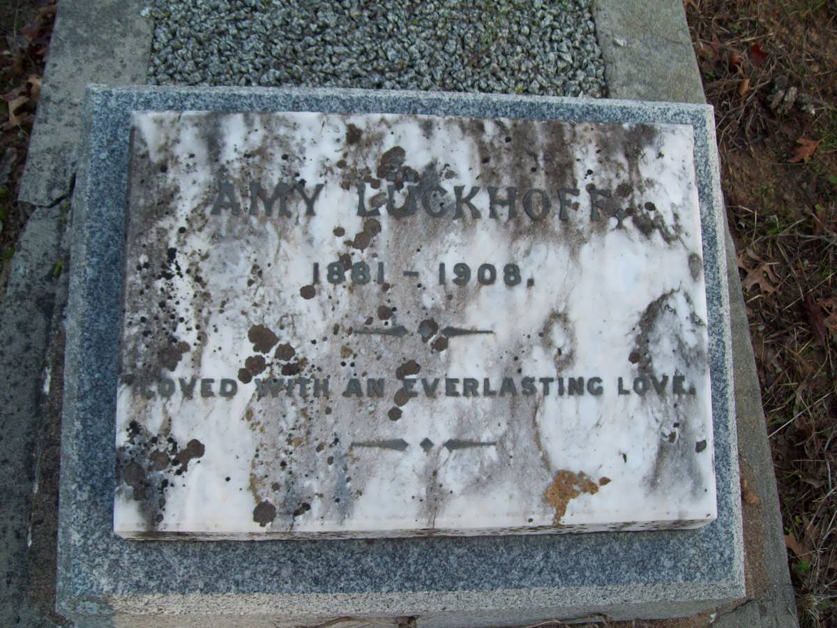 LUCKHOFF Amy 1881-1908
