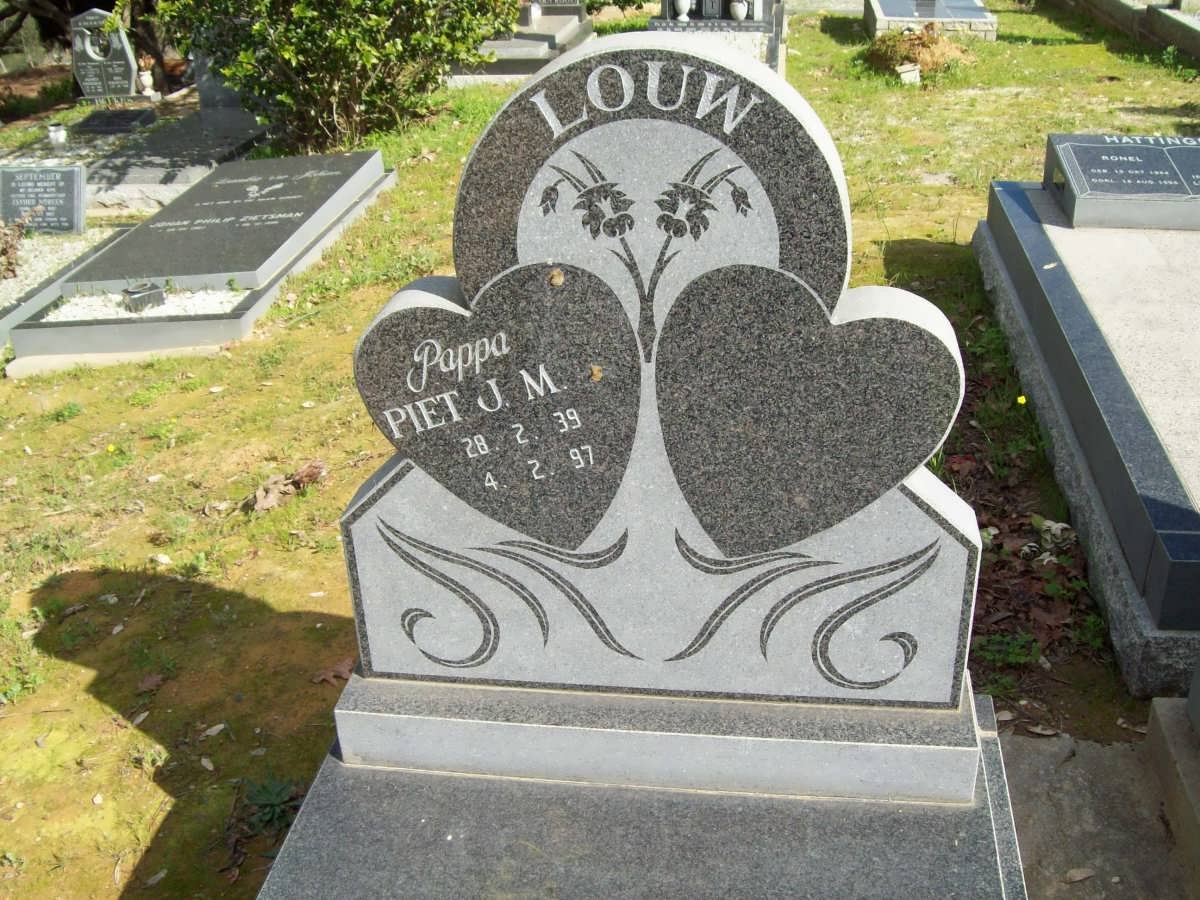 LOUW Piet J.M. 1939-1997
