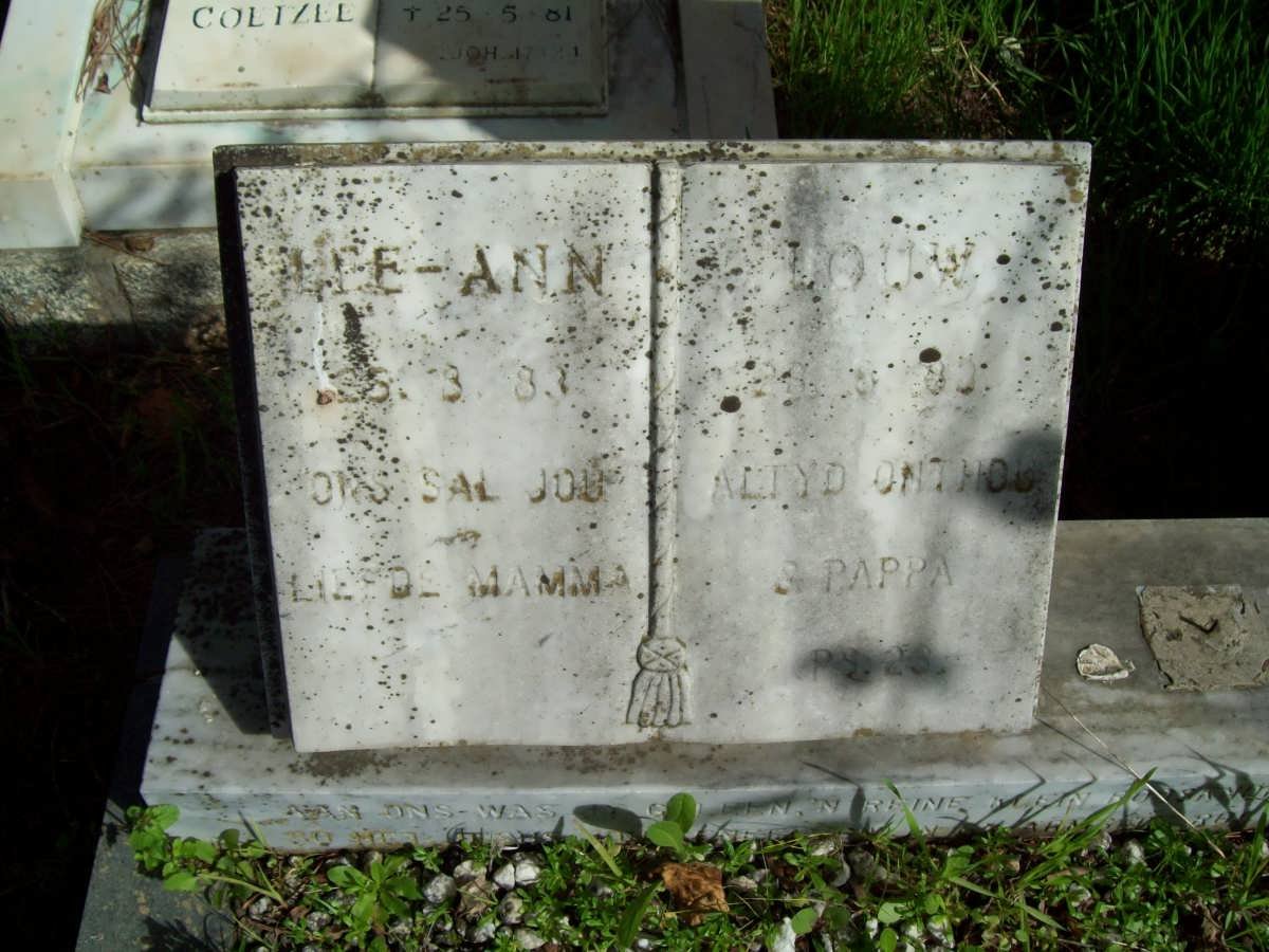 LOUW Lee-Ann 1983-1983