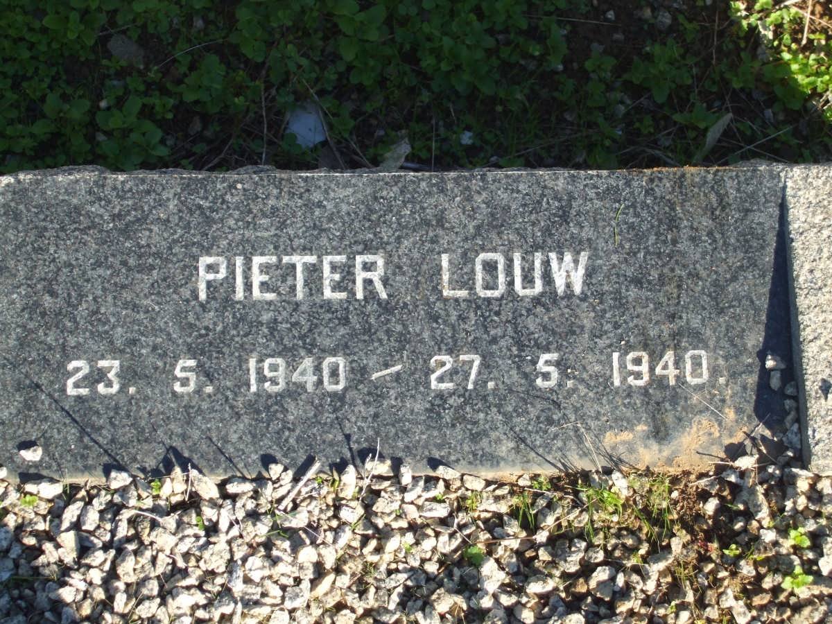 LOUW Pieter 1940-1940