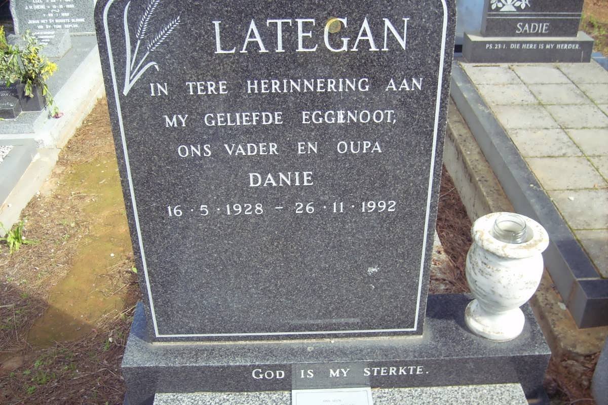 LATEGAN Danie 1928-1992