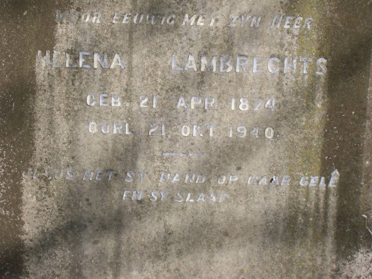 LAMBRECHT Helena 1874-1940