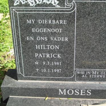 MOSES Hilton Patrick 1961-1997