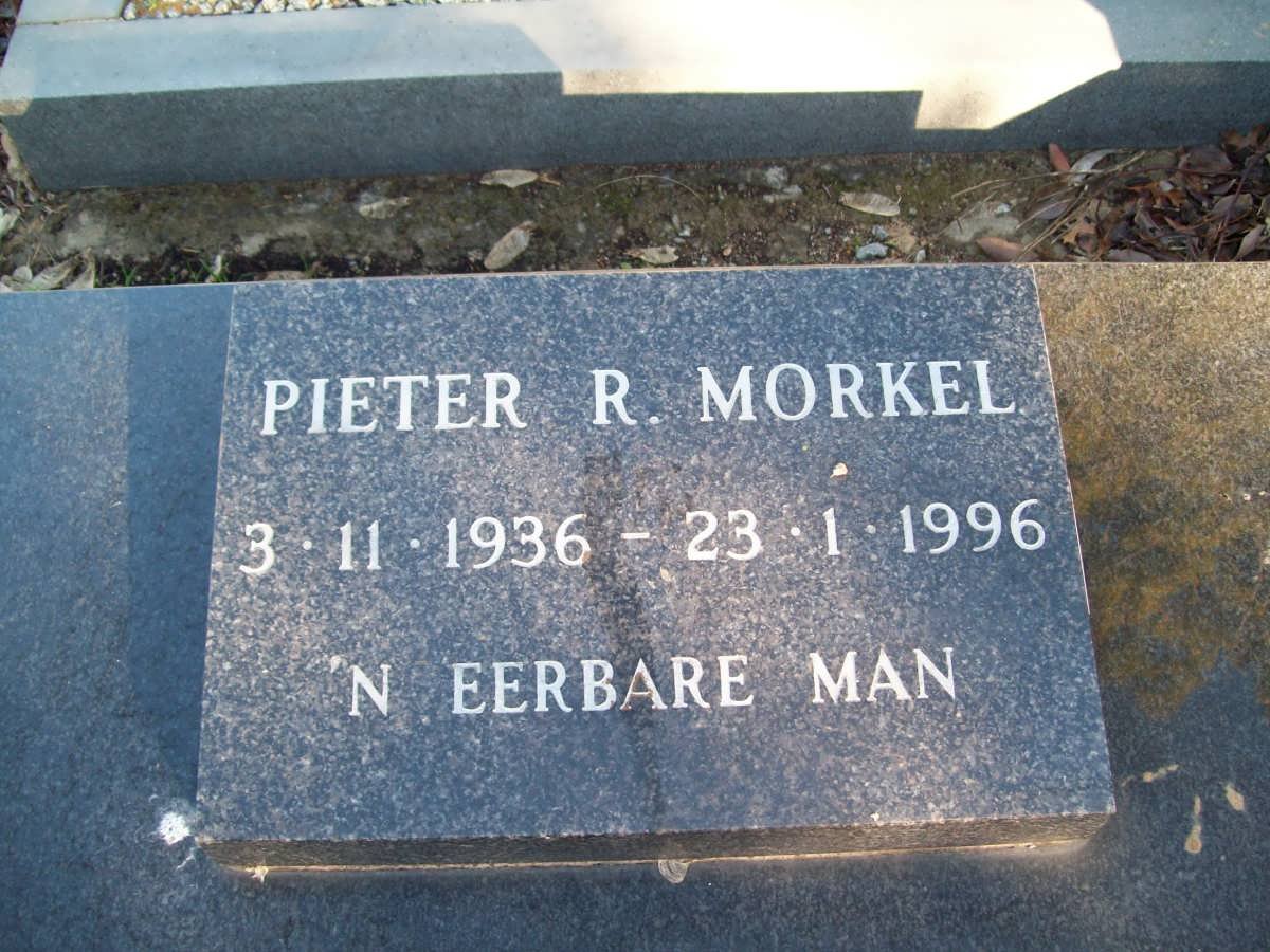 MORKEL Pieter Rene 1936-1996