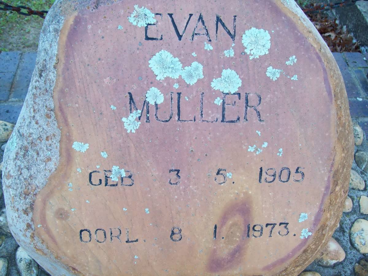 MULLER Evan 1905-1973