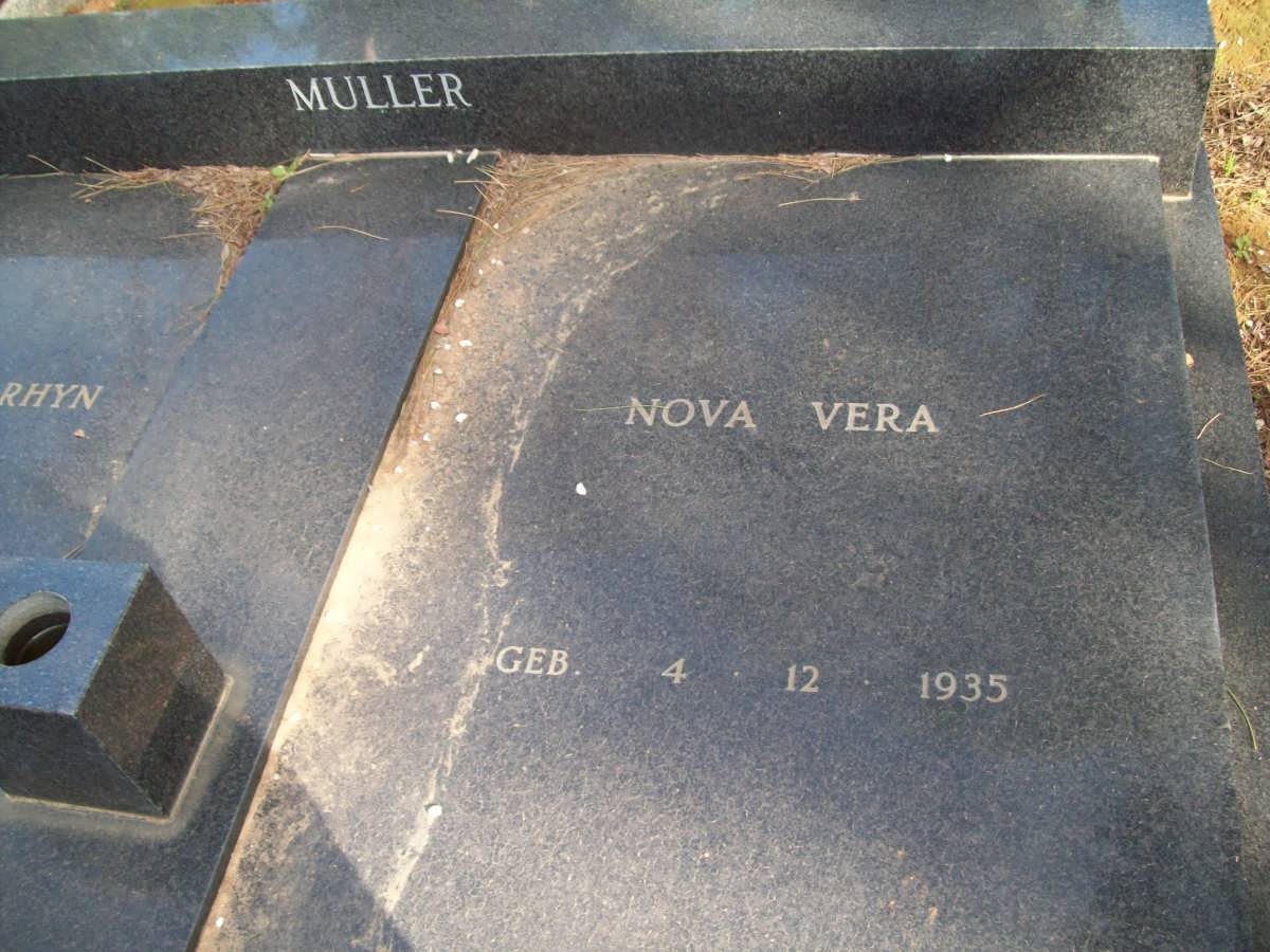 MULLER Nova Vera 1935-