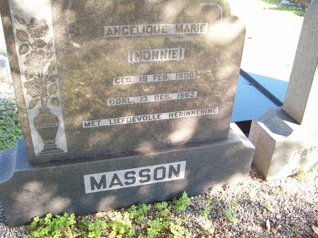 MASSON Angelique Marie 1900-1962