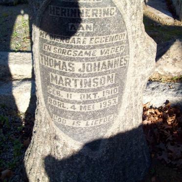 MARTINSON Thomas Johannes 1910-1953