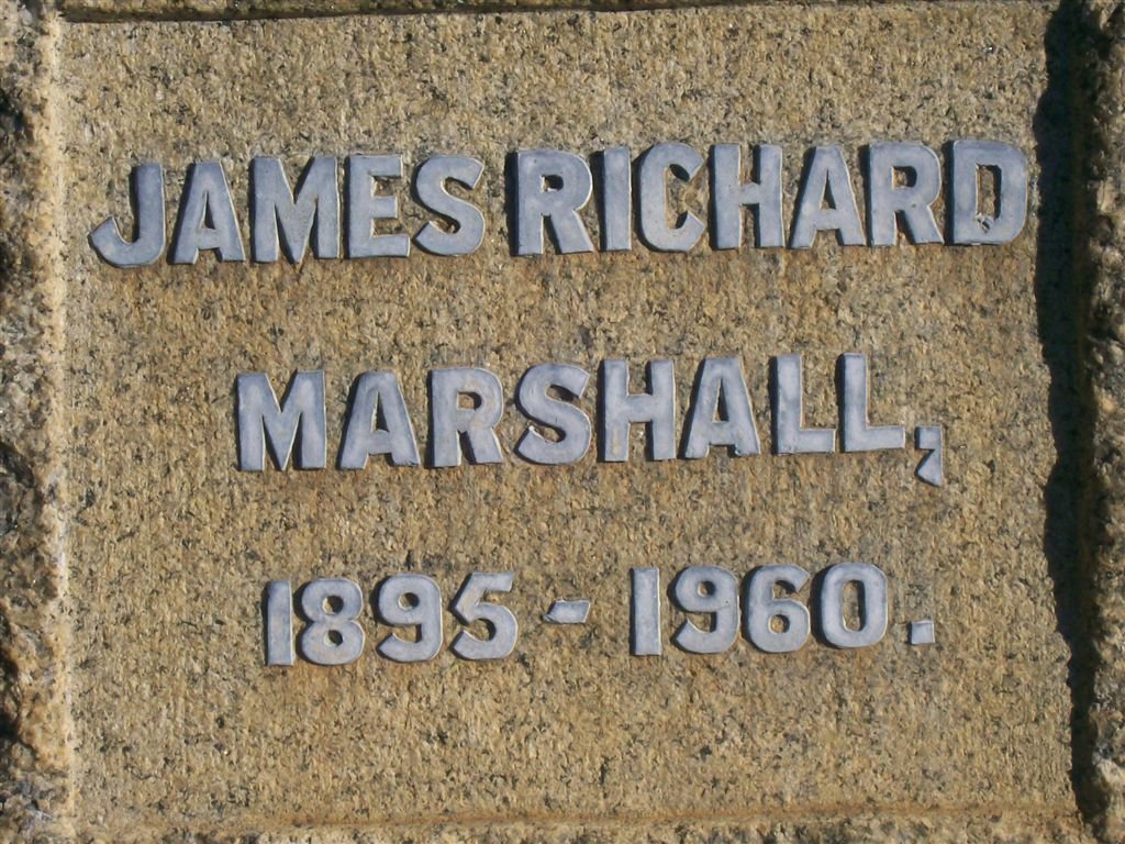 MARSHALL James Richard 1895-1960