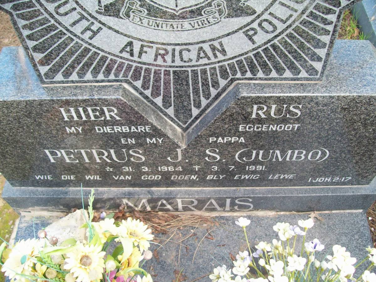 MARAIS Petrus J.S. 1964-1991