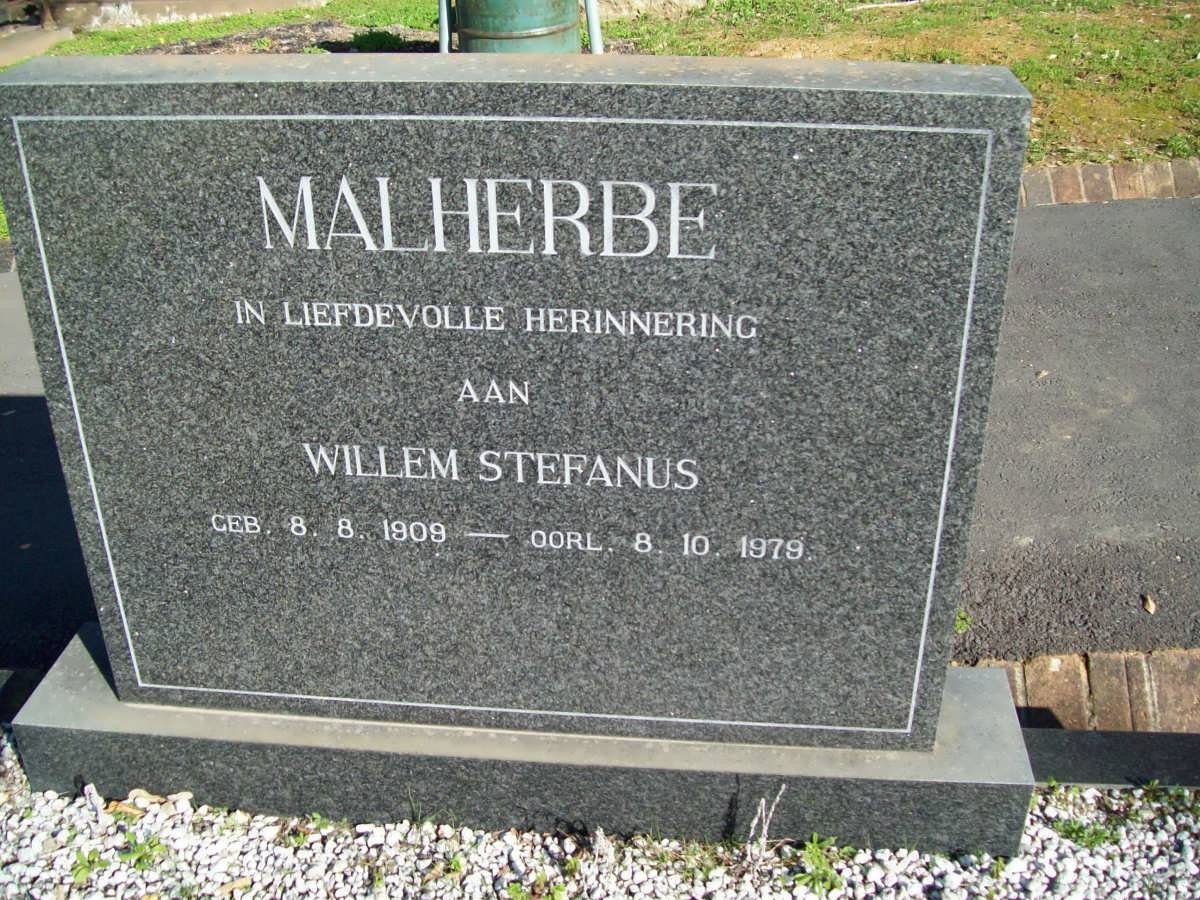 MALHERBE Willem Stefanus 1909-1979