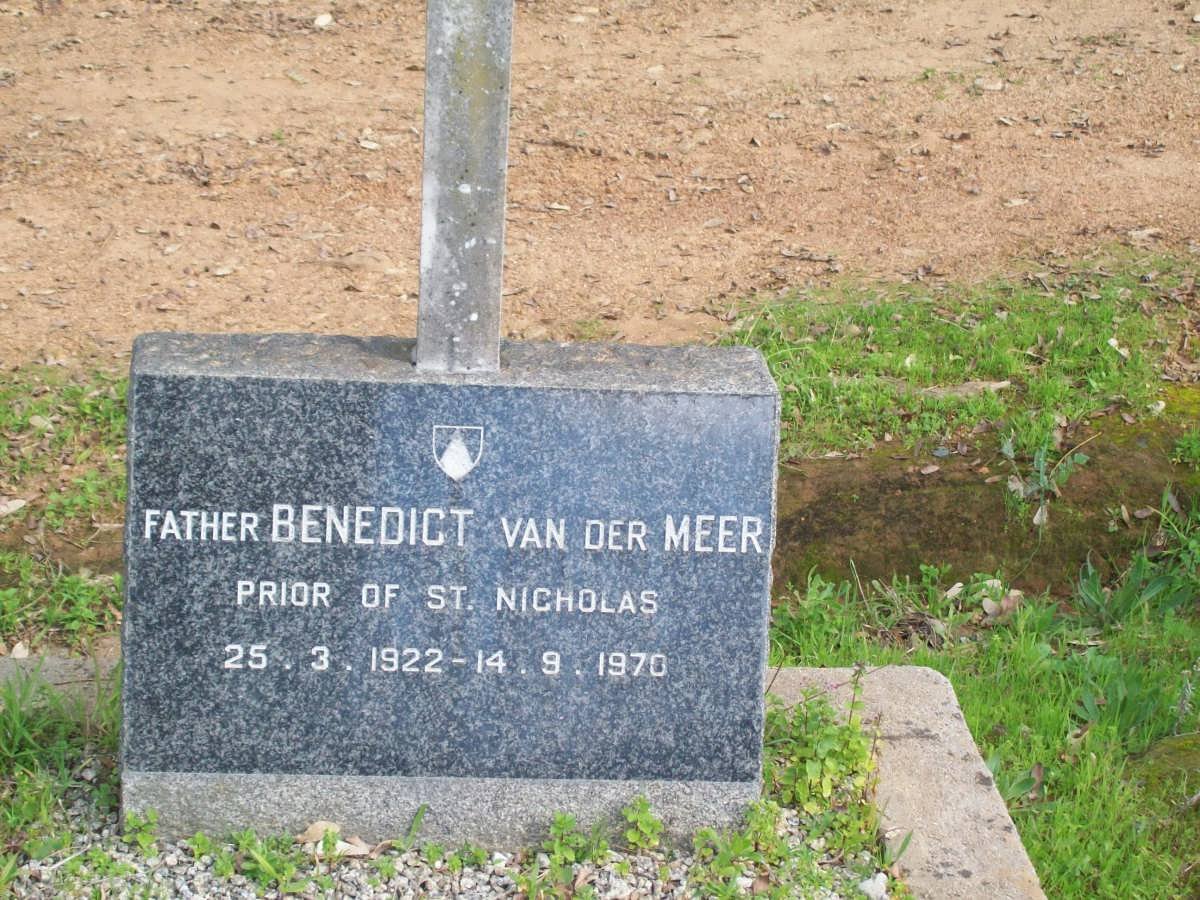 MEER Benedict, van der 1922-1970