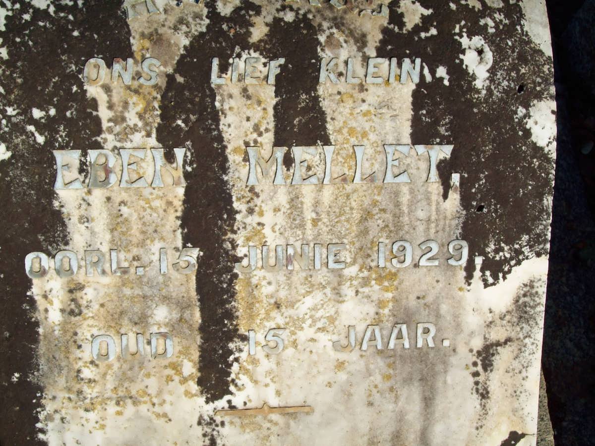 MELLET Eben -1929