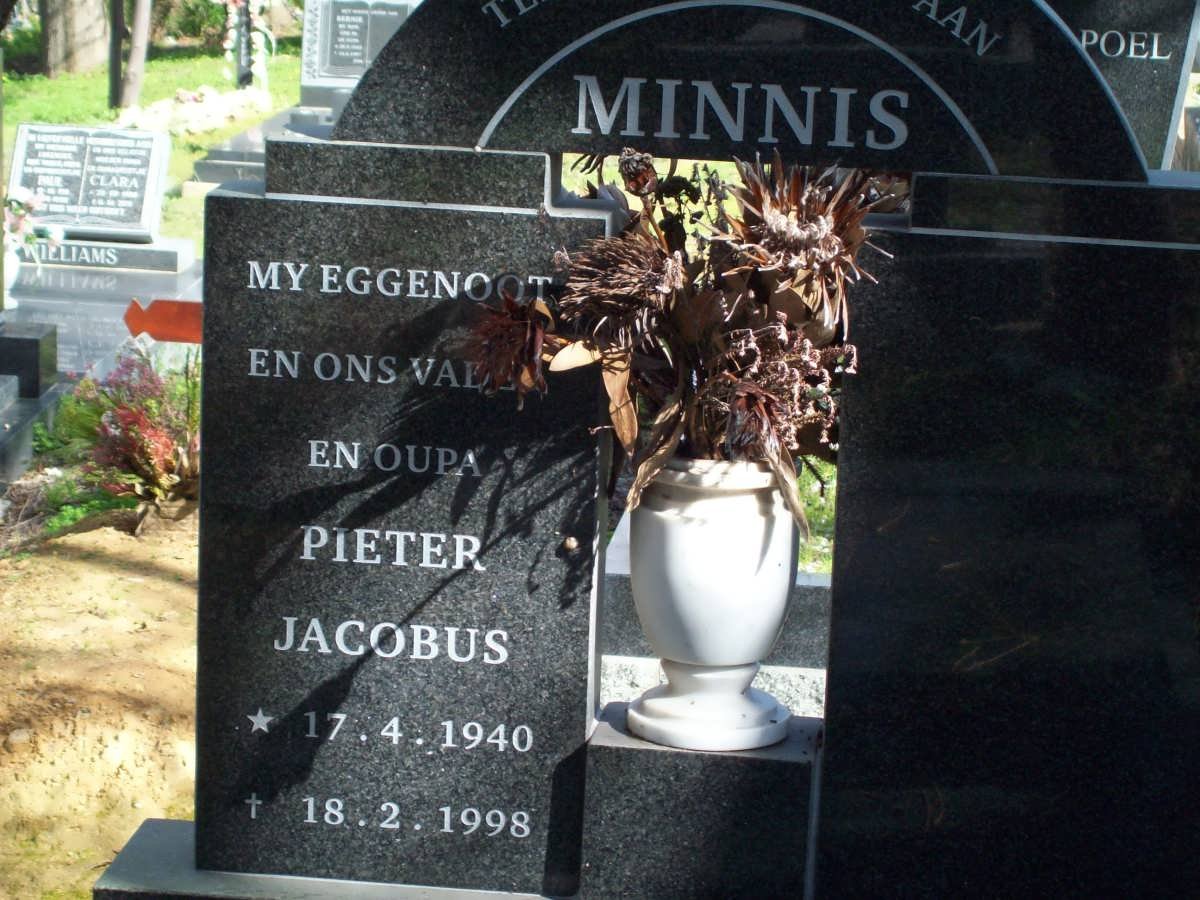 MINNIS Pieter Jacobus 1940-1998