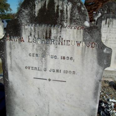 NIEUWOUDT Anna Esther 1836-1902
