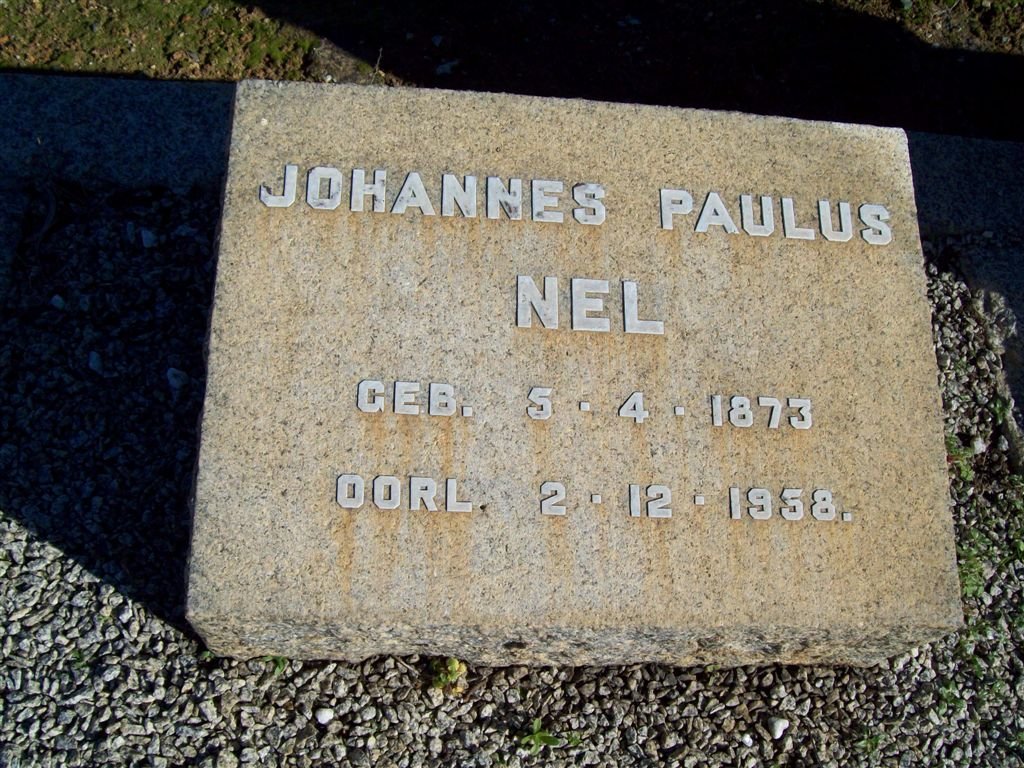 NEL Johannes Paulus 1873-1958