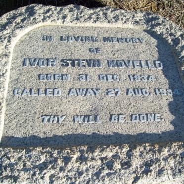NOVELLO Ivor Steyn 1934-1934