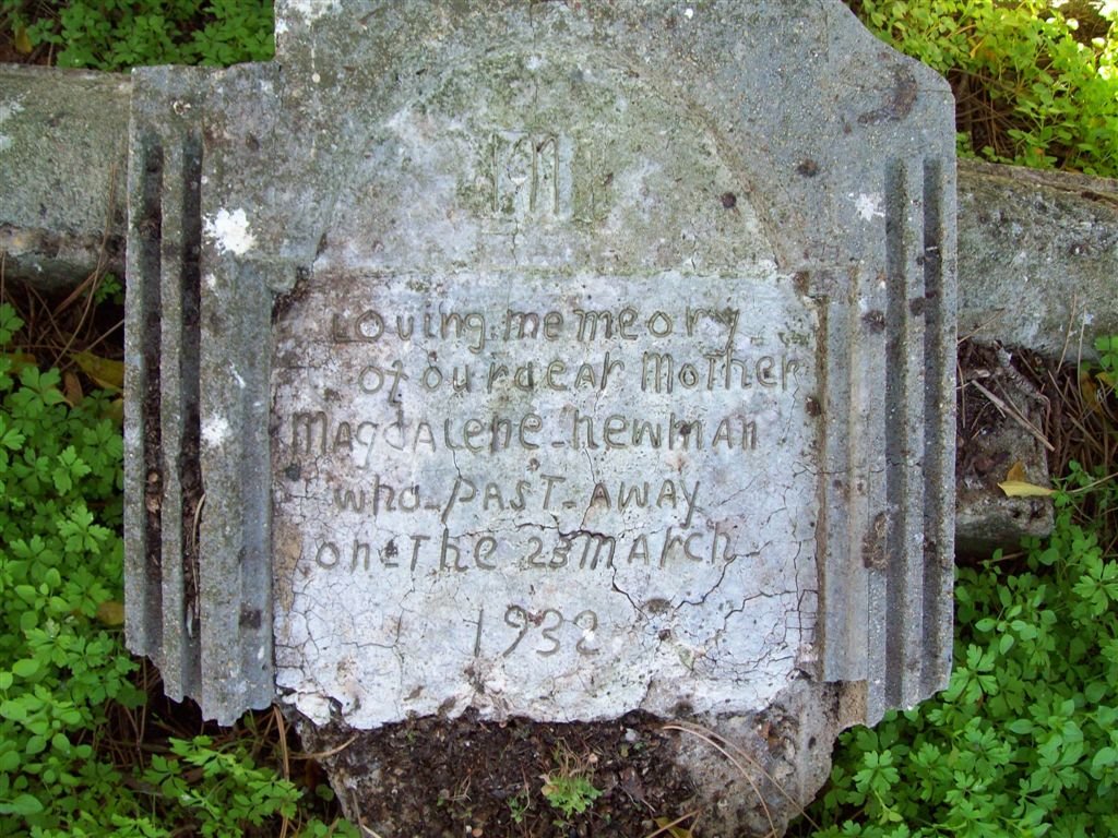 NEWMAN Magdalene -1932