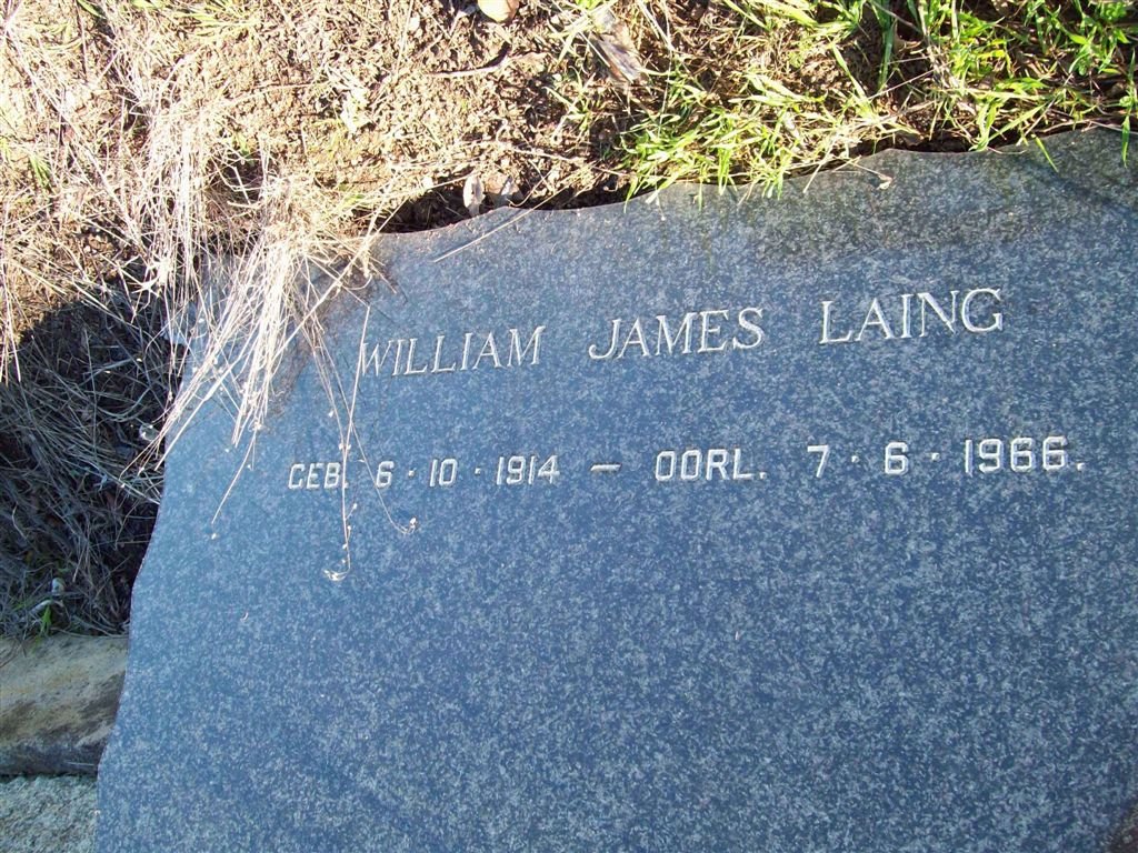 NIEUWOUDT William James Laing 1914-1966_2