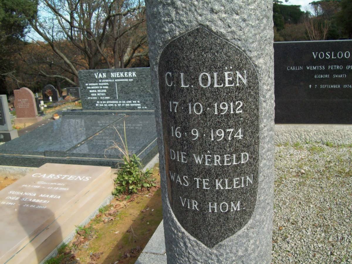 OLëN C.L. 1912-1974