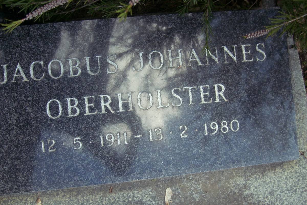 OBERHOLSTER Jacobus Johannes 1911-1980