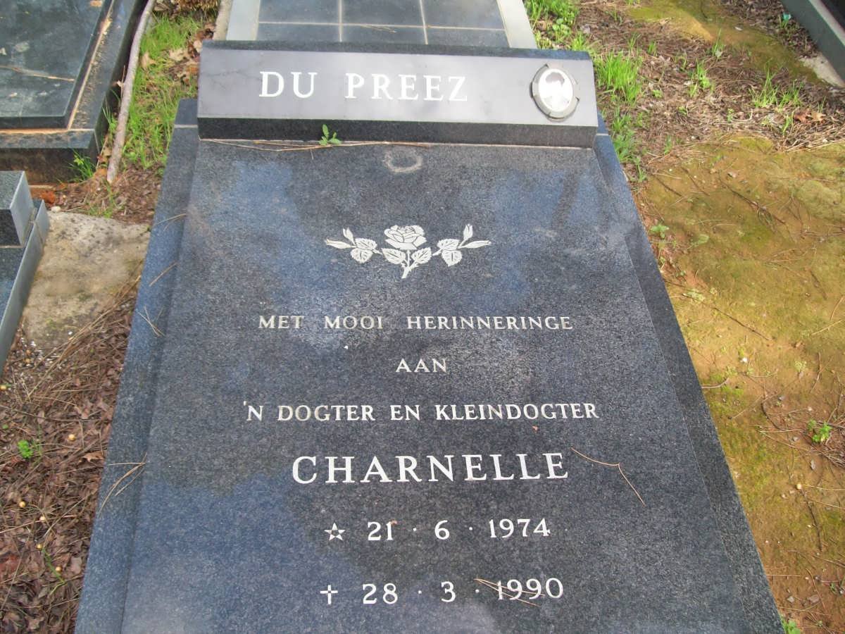 PREEZ Charnelle, du 1974-1990
