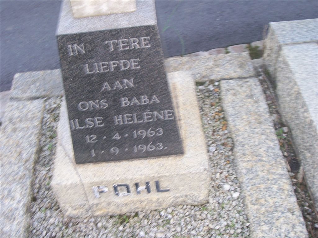 POHL Ilse Helene 1963-1963