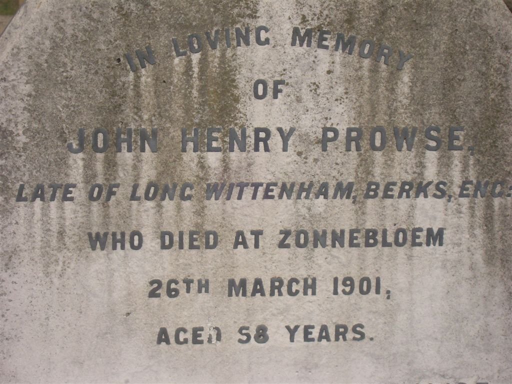 PROWSE John Henry -1901