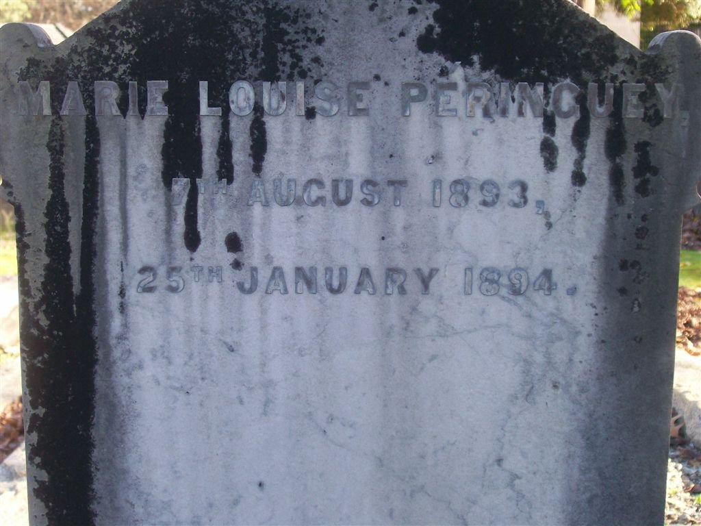 PERINGUEY Marie Louise 1893-1894